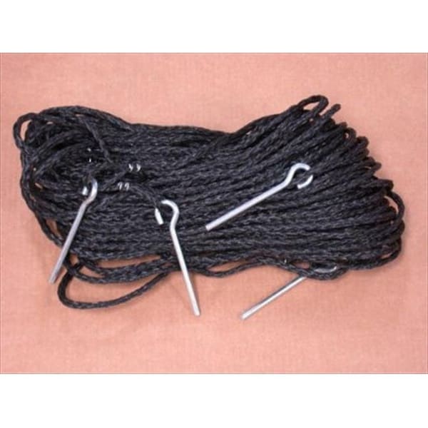 Home Court M8M25B 8 Meter Black .25-inch rope Non-adjustable Grass Courtlines M8M25B - main